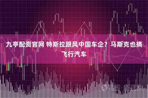 九亭配资官网 特斯拉跟风中国车企？马斯克也搞飞行汽车